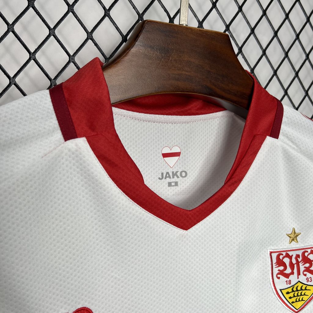 Camisa Stuttgarts Home 24/25 - Torcedor Masculina