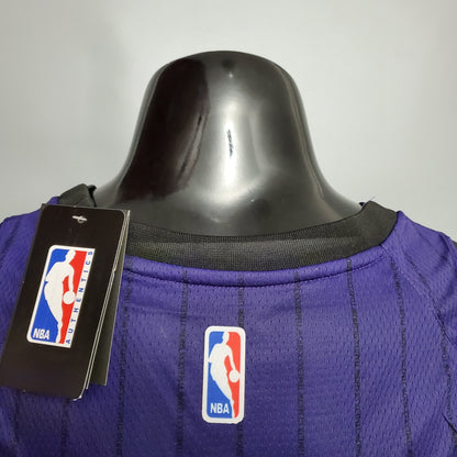 Camisa NBA Lakers #23 James Purple Stripe - 23/24