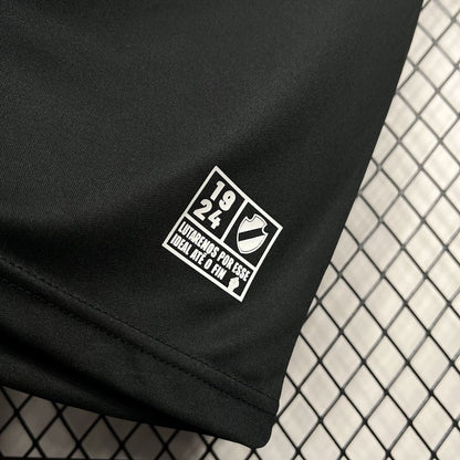 Camisa Vasco Da Gama Warm-up Black 24/25 - Kappa Torcedor Masculina