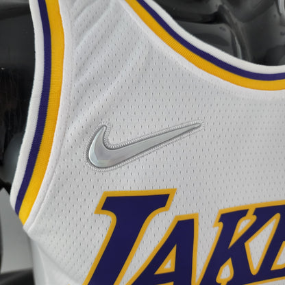Camisa NBA Lakers #2 Irving 75° Aniversário Branca - 23/24