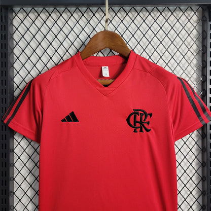 Kit Infantil Flamengo Treino 23/24 - Vermelho
