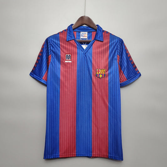 Camisa Barcelona Titular 90/91 - Versão Retro