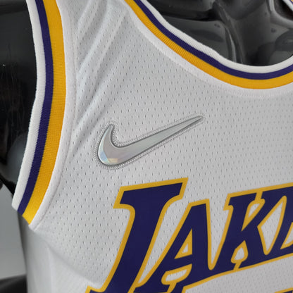 Camisa NBA Lakers #11 Irving 75° Aniversário Branca - 23/24