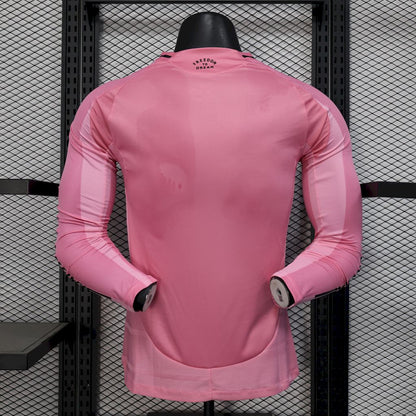 Camisa Inter Miami 25/26 - Versão Jogador Manga Comprida