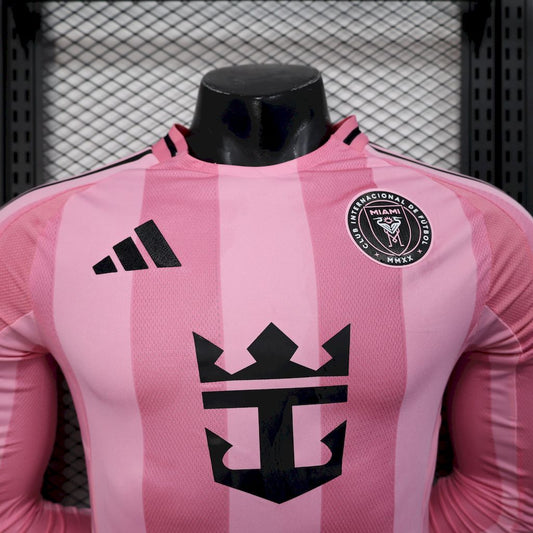 Camisa Inter Miami 25/26 - Versão Jogador Manga Comprida