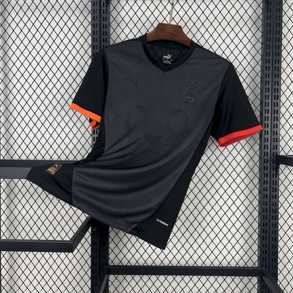 Camisa Galatasaray Preta Edição-Especial 25/26 - Torcedor Masculina