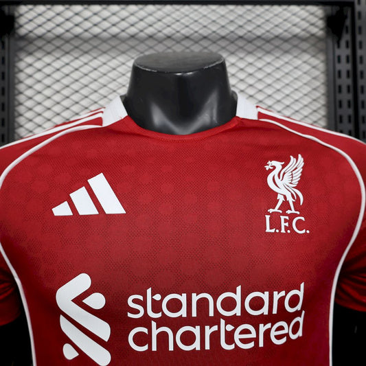 Camisa Liverpool Home 25/26 - Versão Jogador