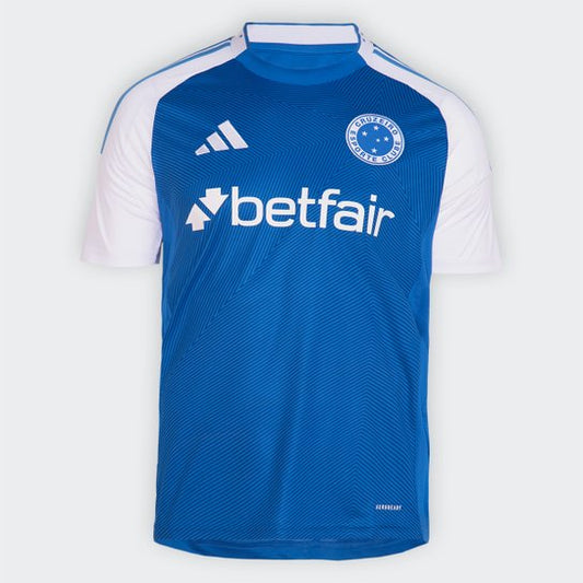 Camisa Cruzeiro Home 25/26 - Torcedor Masculina-(PRÉ-VENDA)