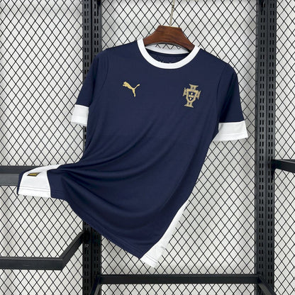 Camisa Portugal Treino Azul 25/26 - Torcedor Masculina