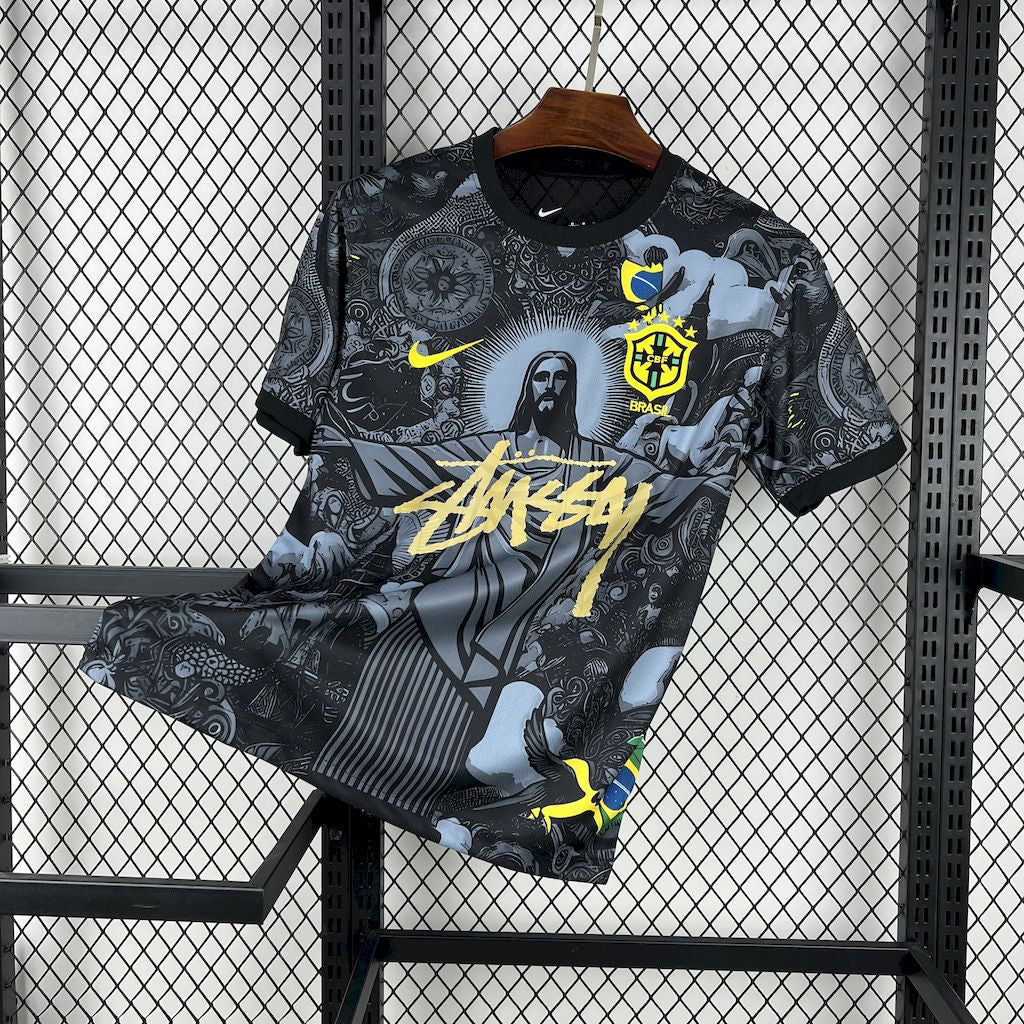 Camisa Brasil X Stussi 24/25 - Torcedor