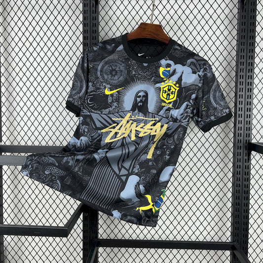 Camisa Brasil X Stussi 24/25 - Torcedor