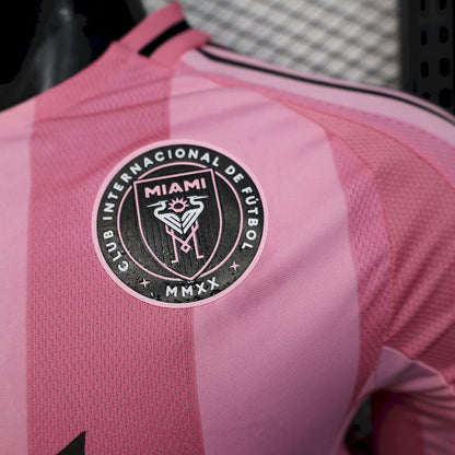 Camisa Inter Miami 25/26 - Versão Jogador Manga Comprida