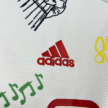 Camisa Ajax Amsterdanlm Bob Marley 40th 25/26 - Versão Torcedor